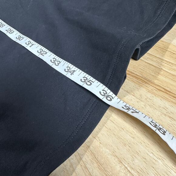 Athleta Women's Essential Tee Dress Black Size Medium New With Tags Condition - Picture 12 of 12